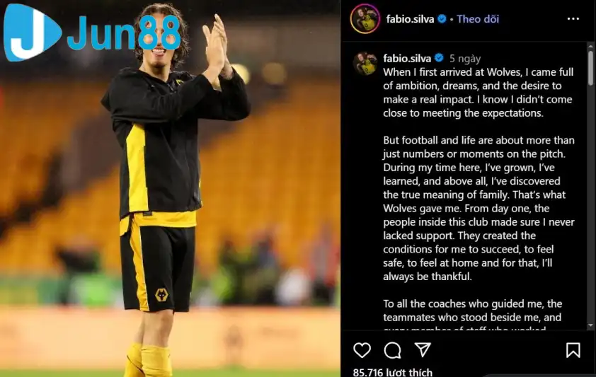 Bài đăng của Fabio Silva.