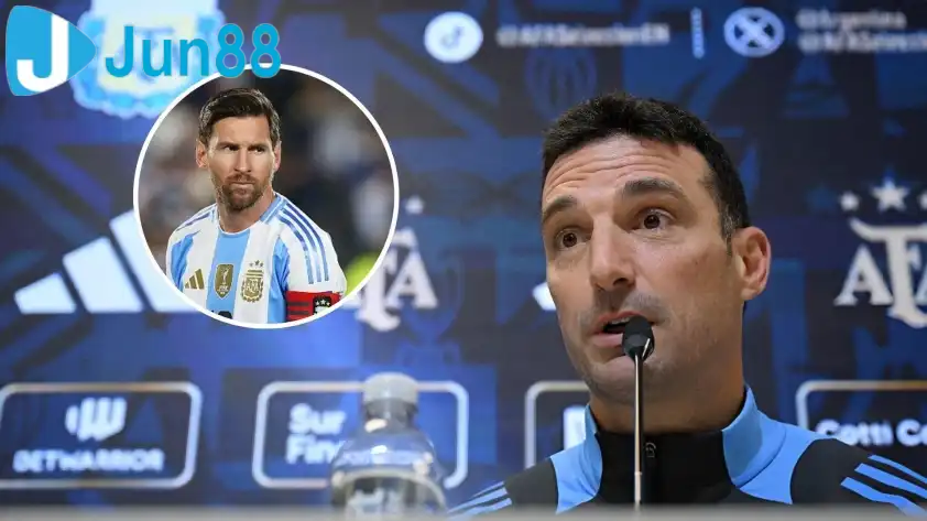 HLV Scaloni chưa chắc khả năng ra sân trong trận đấu với Venezuela