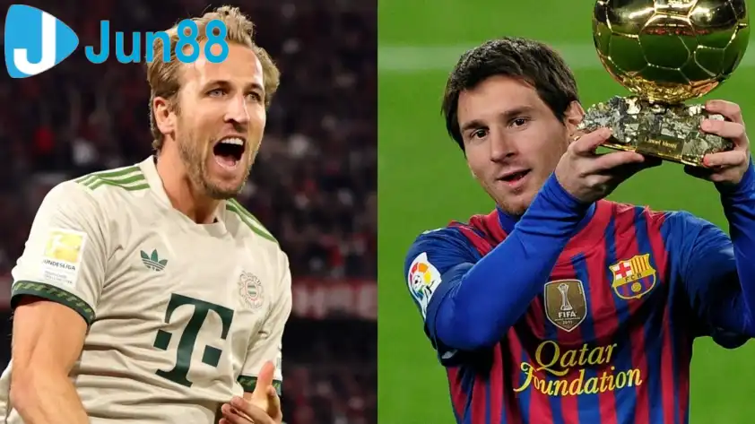 Harry Kane đã phá vỡ kỷ lục ghi bàn của Messi (Ảnh: Metro)