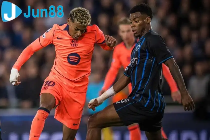 Barcelona gặp vô vàn khó khăn trước Club Brugge (Ảnh: CLB)