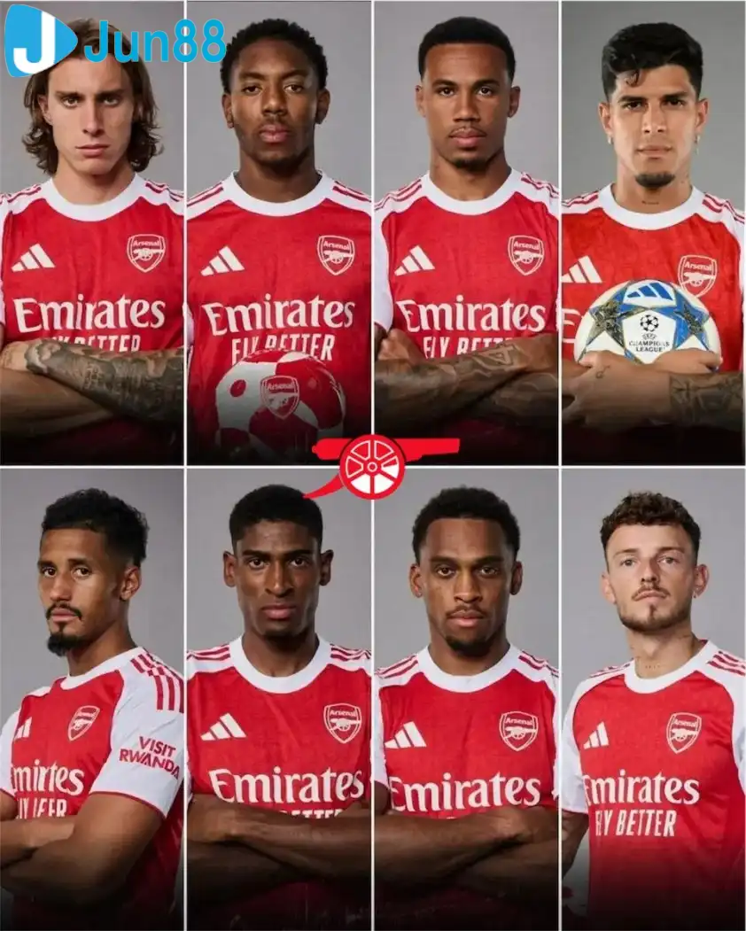 Hàng thủ Arsenal có thành tích giữ sạch lưới tốt nhất tại 5 giải vô địch quốc gia hàng đầu châu Âu (Ảnh: X).